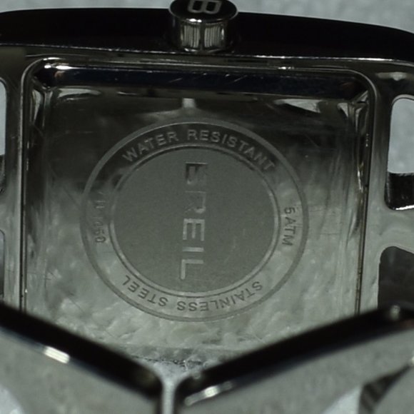 925 SS Breil Quartz Cuff Watch Swarovski Crystals - Picture 13 of 16